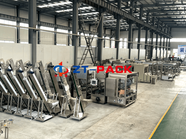 packaging production line factory