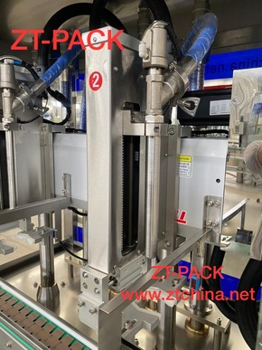Following Filling Machine by Piston