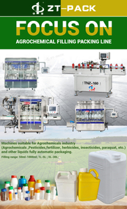 50ml -1000ml Pesticide Filling Machine Packing Line