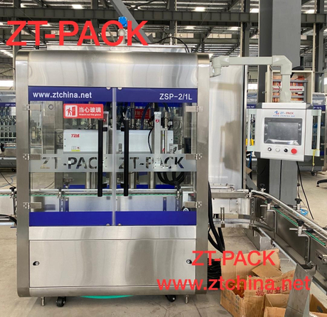 Following Filling Machine by Piston