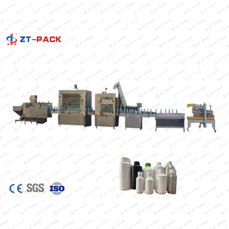 50ml -1000ml Pesticide Filling Machine Packing Line