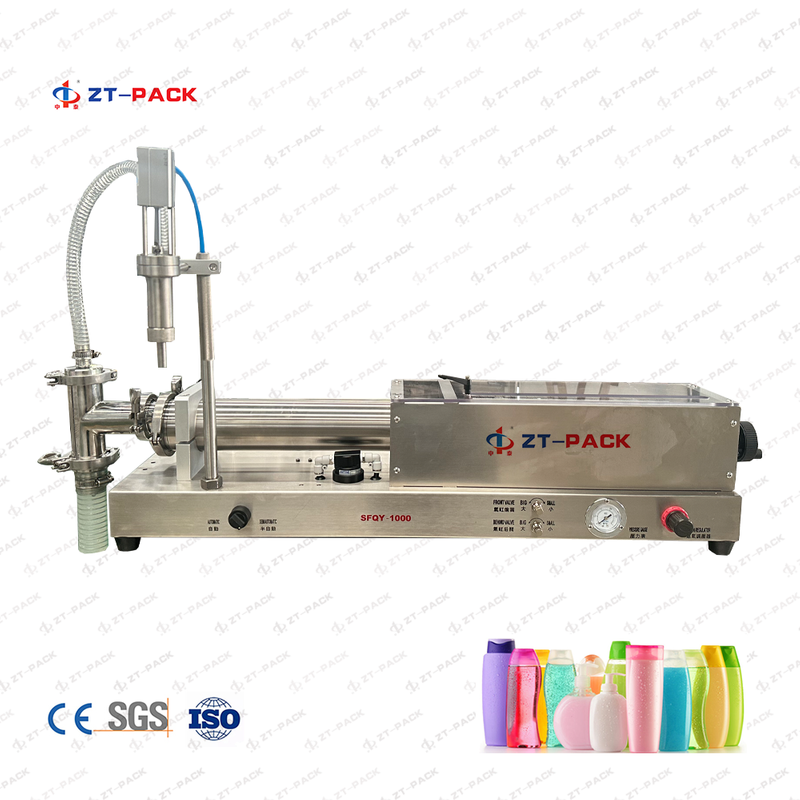  Fully Pneumatic Semi-automatic Filling Machine （One Nozzle）