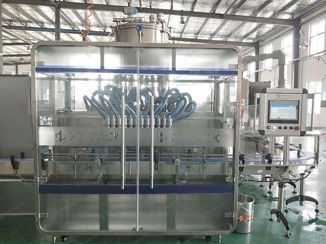Lobe Pumps Filling Machine--For with Chunk Paste