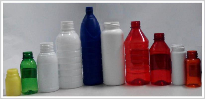 Bottles from filing machine